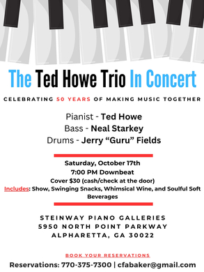 Ted Howe Trio In Concert!