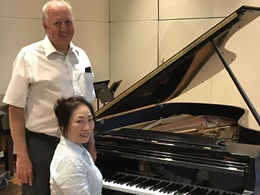 New Steinway B at University of North Georgia.